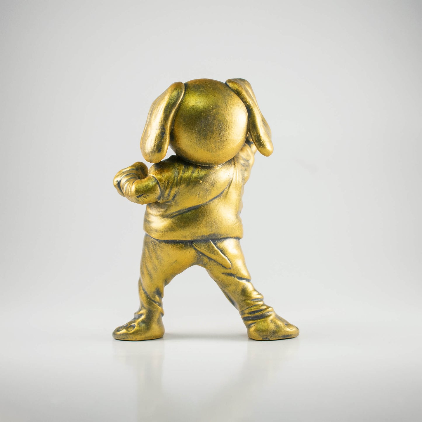 Collectible golden figure of University of Alabama Crimson Tide mascot Big Al
