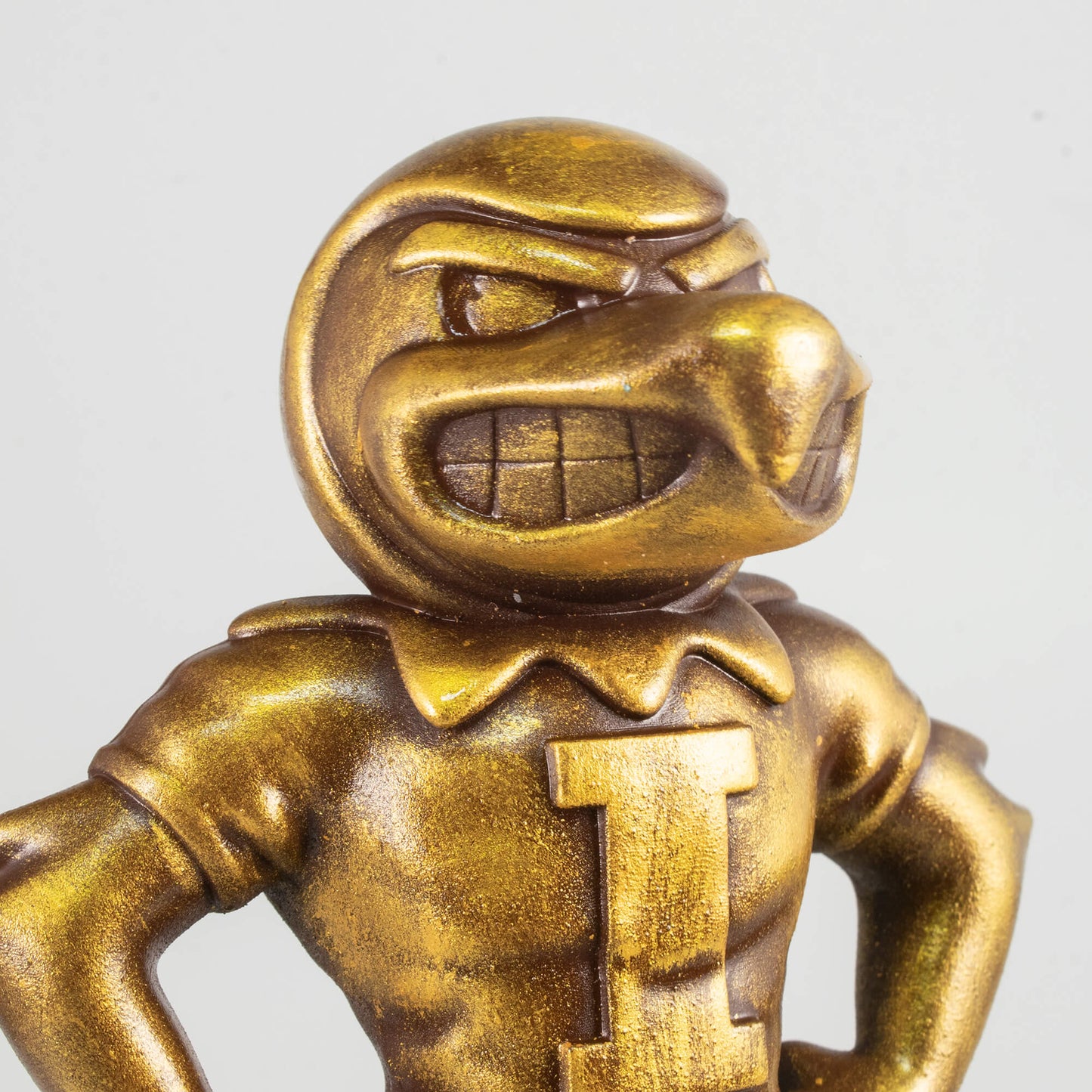 Collectible 6" Golden Herky the Hawk Iowa Hawkeyes Mascot Figurine